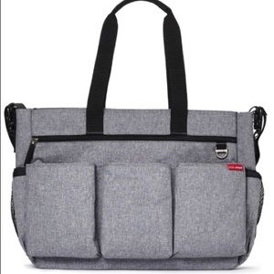 SkipHop Duo Double Signature Diaper Bag